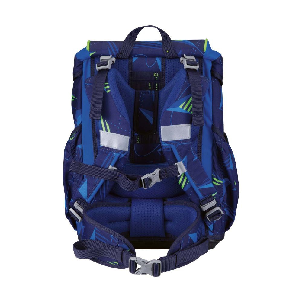 DerDieDas ErgoFlex Light LED Exklusiv Moon Mission Schulrucksack Set 5tlg.