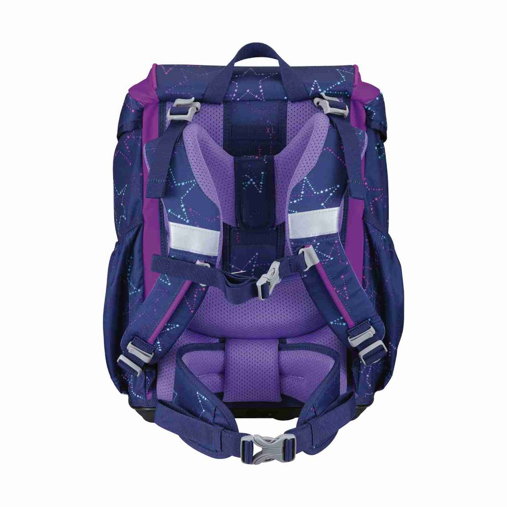 DerDieDas ErgoFlex Light LED Exklusiv Dancing Star Schulrucksack Set 5tlg.