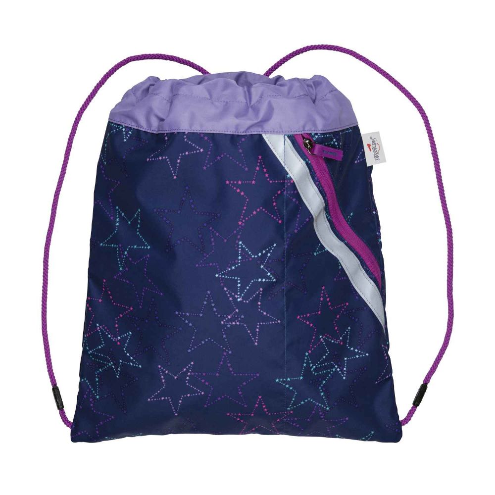 DerDieDas ErgoFlex Light LED Exklusiv Dancing Star Schulrucksack Set 5tlg.