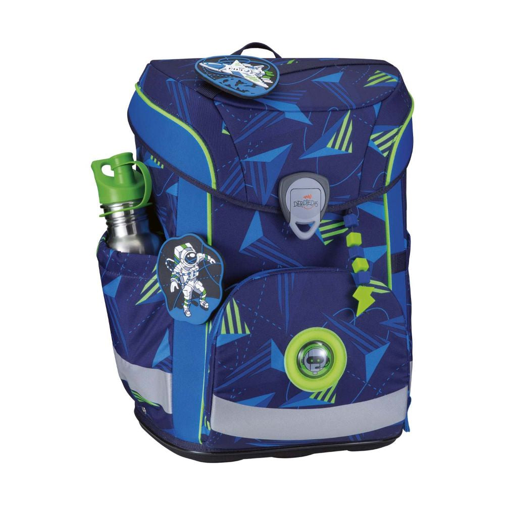 DerDieDas ErgoFlex Easy LED Exklusiv Moon Mission Schulranzen Set 5tlg.