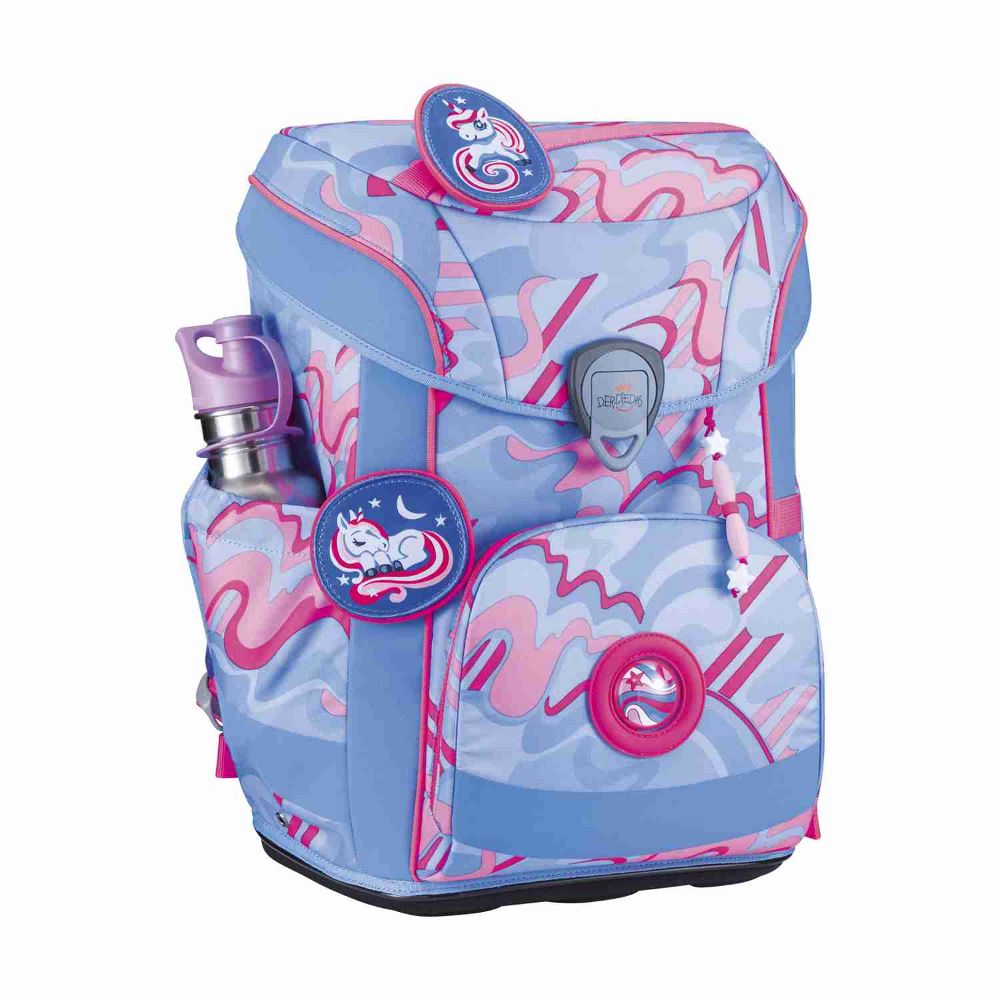 DerDieDas ErgoFlex Easy Superflash Exklusiv Magic Unicorn Schulranzen Set 5tlg.