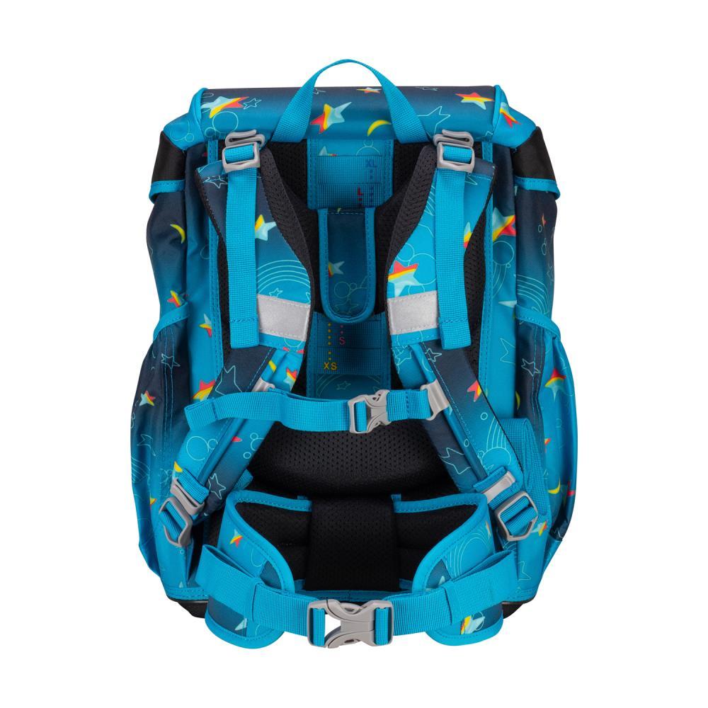 DerDieDas ErgoFlex LED Rainbow Star Limited Edition Schulrucksack Set 5tlg.