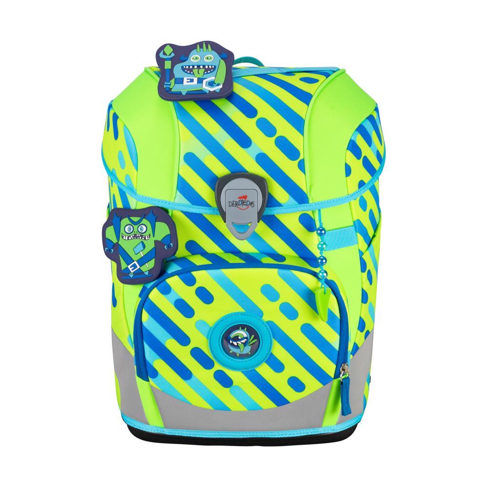 DerDieDas ErgoFlex Tiny Neon Monster Limited Edition Schulranzen Set 5tlg.