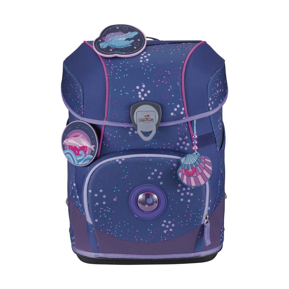 DerDieDas ErgoFlex Tiny Deep Ocean Schulranzen Set 5tlg.