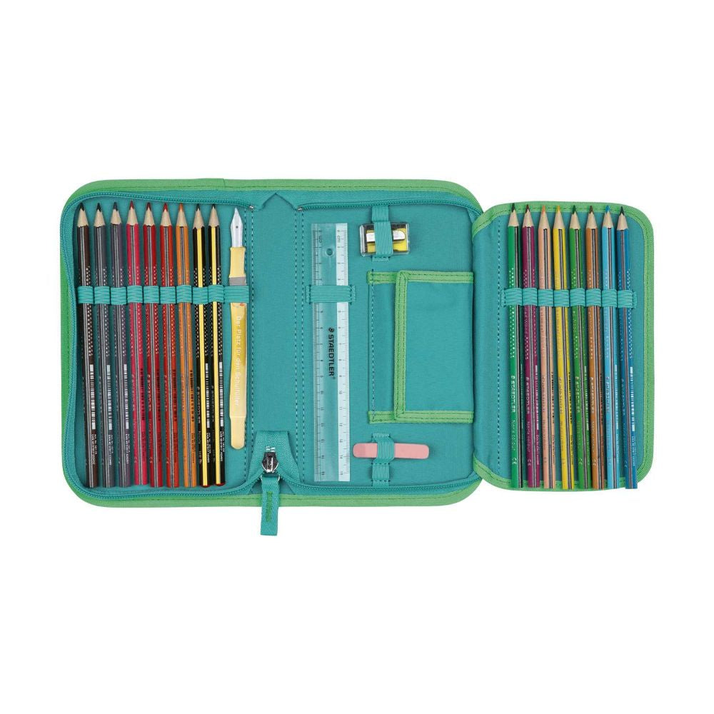 DerDieDas ErgoFlex Tiny Butterfly Garden Schulranzen Set 5tlg.