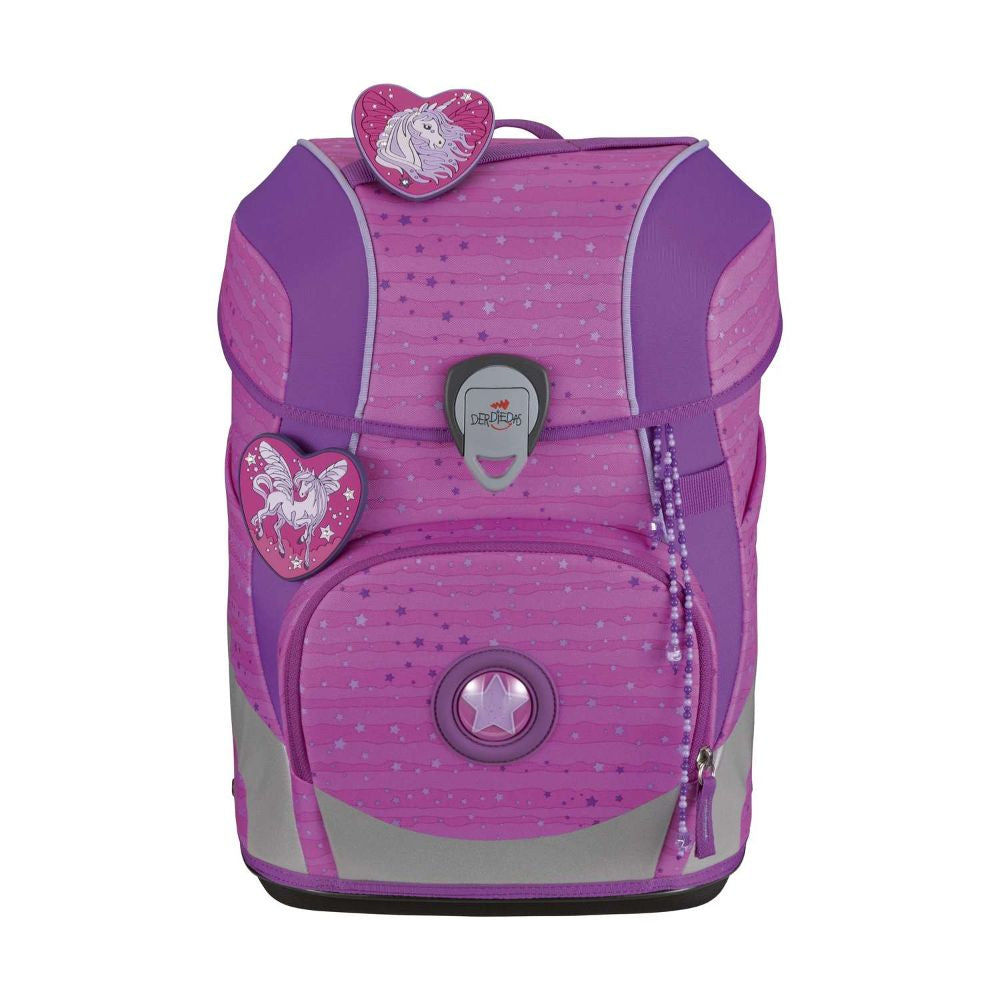 DerDieDas ErgoFlex Tiny Purple Unicorn Schulranzen Set 5tlg.
