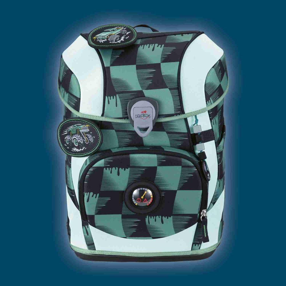 DerDieDas ErgoFlex Tiny Superflash Exklusiv Super Truck Schulranzen Set 5tlg.