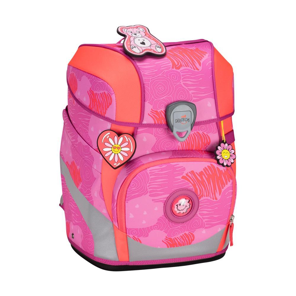 DerDieDas ErgoFlex Tiny Roses Schulranzen Set 5tlg.