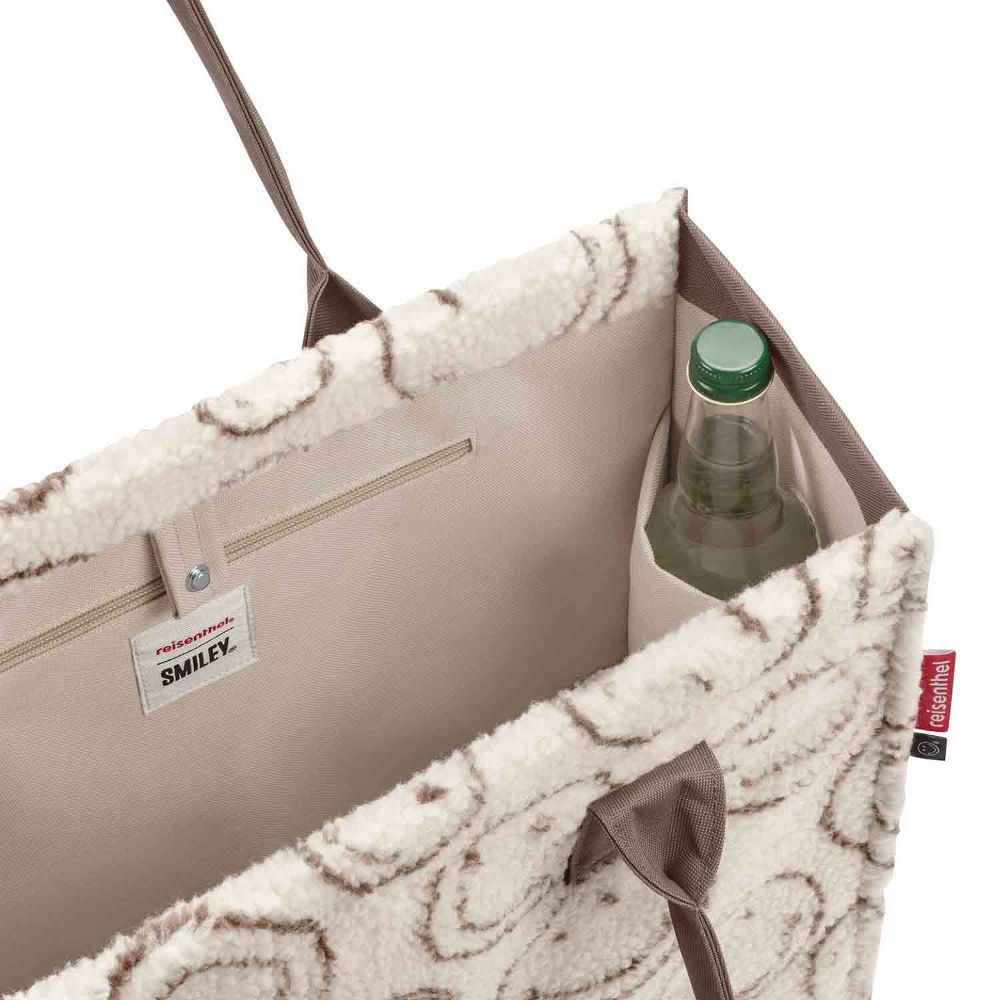 Reisenthel Daily Shopper Smiley Teddy Chocolate Einkaufstasche Limitierte Edition