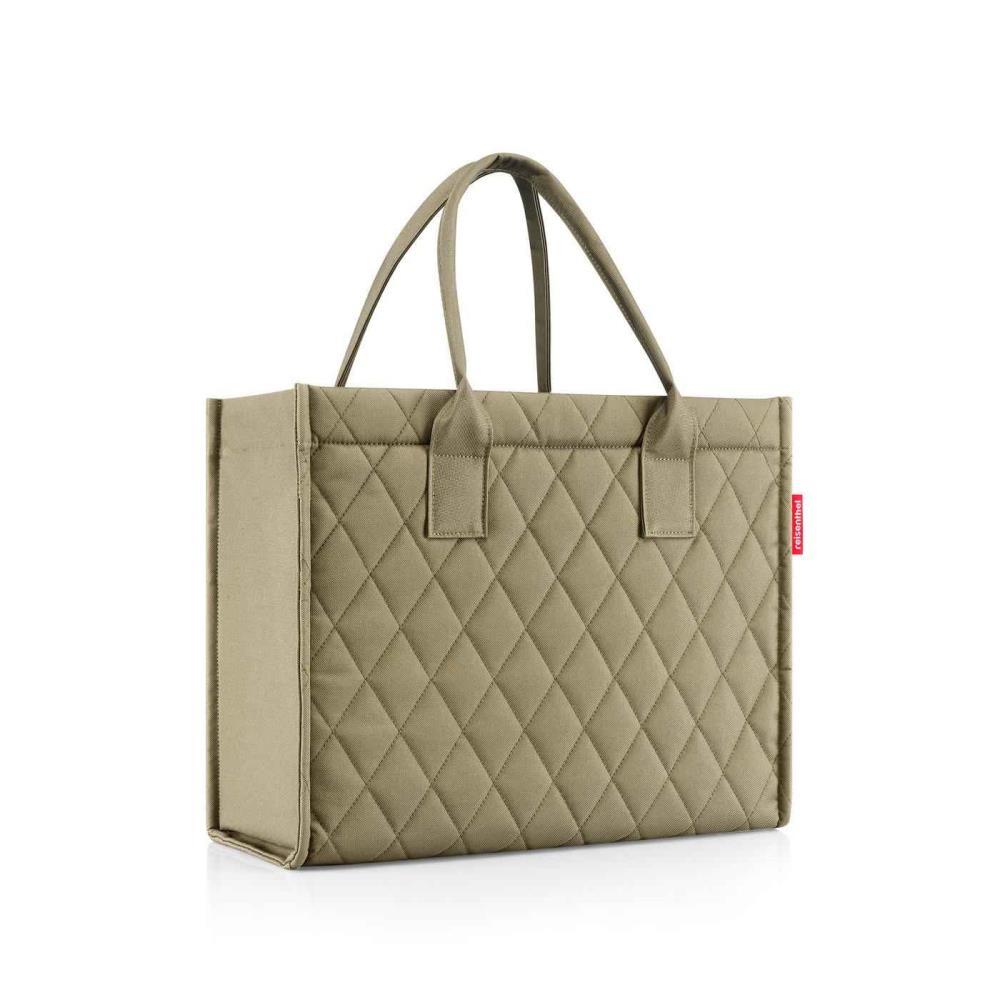 Reisenthel Daily Shopper Rhombus Olive Einkaufstasche