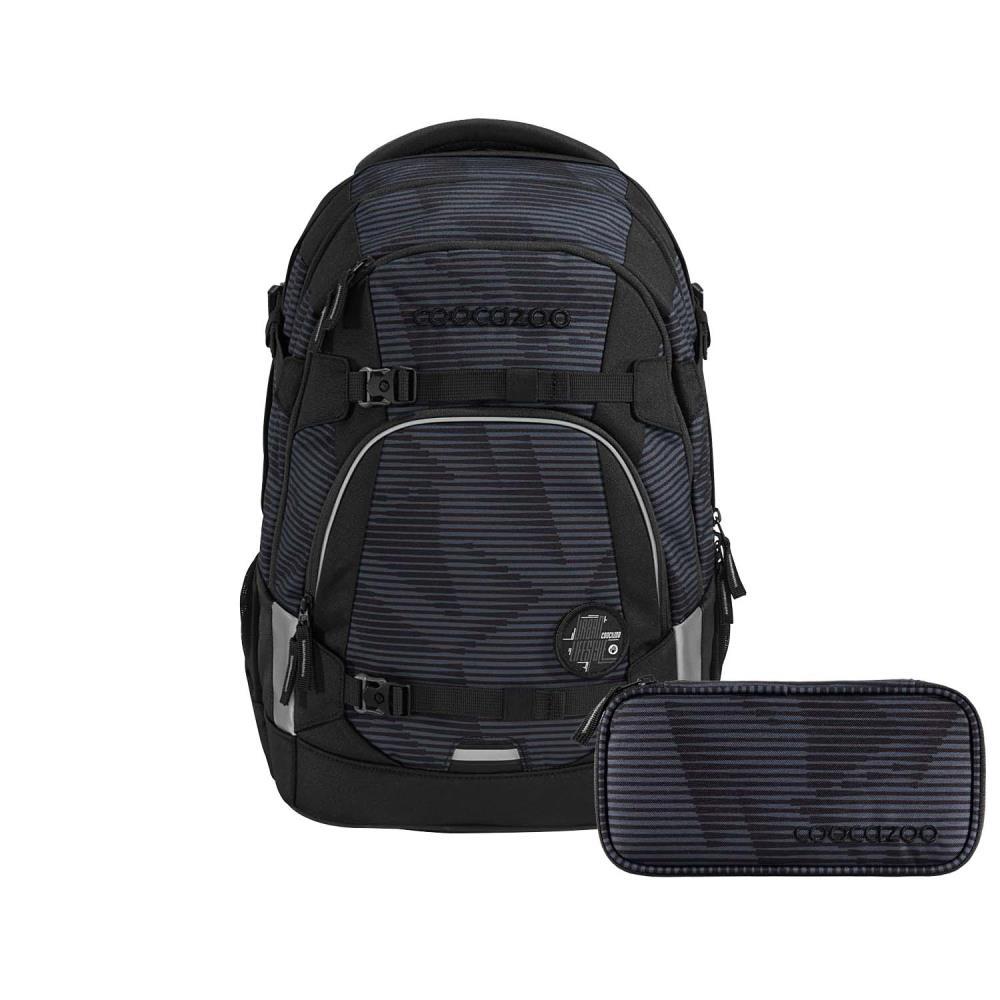 Coocazoo Mate Dark Mission Schulrucksack Set 2tlg.