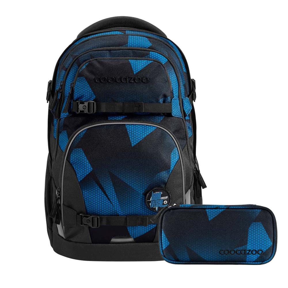 Coocazoo Porter Electric Ice Schulrucksack Set 2tlg.