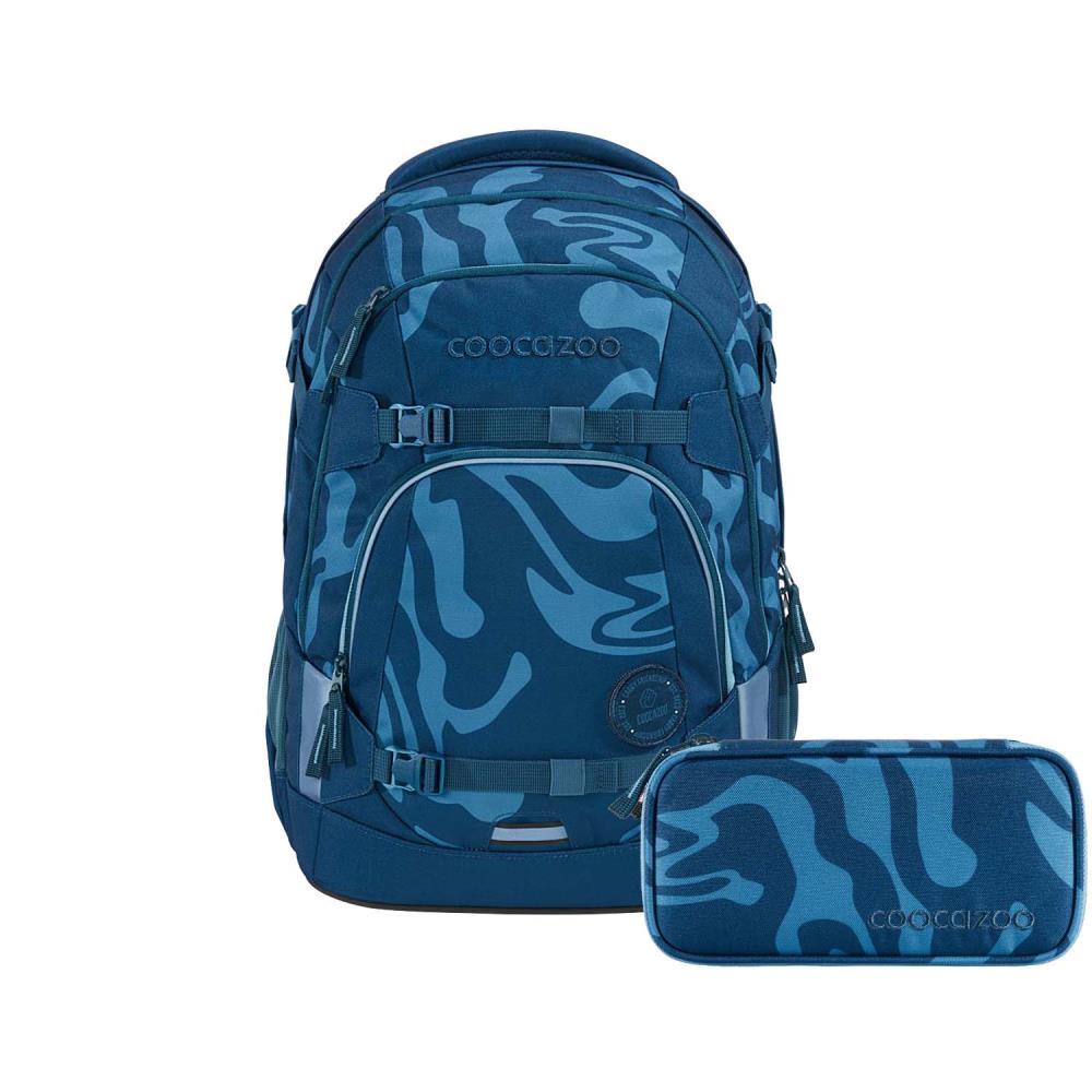 Coocazoo Mate Breaking Waves Schulrucksack Set 2tlg.