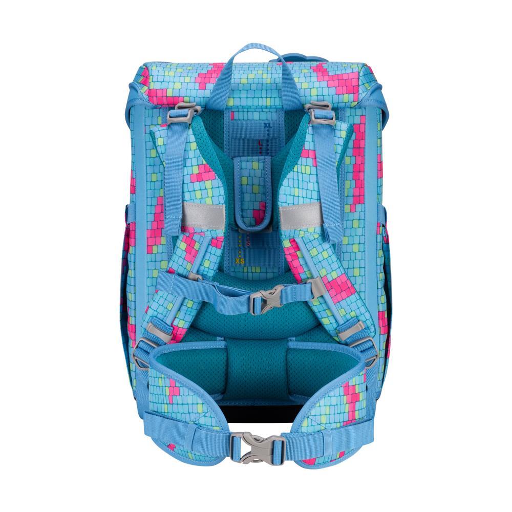 DerDieDas ErgoFlex Easy Happy Pixel Schulranzen Set 5tlg.