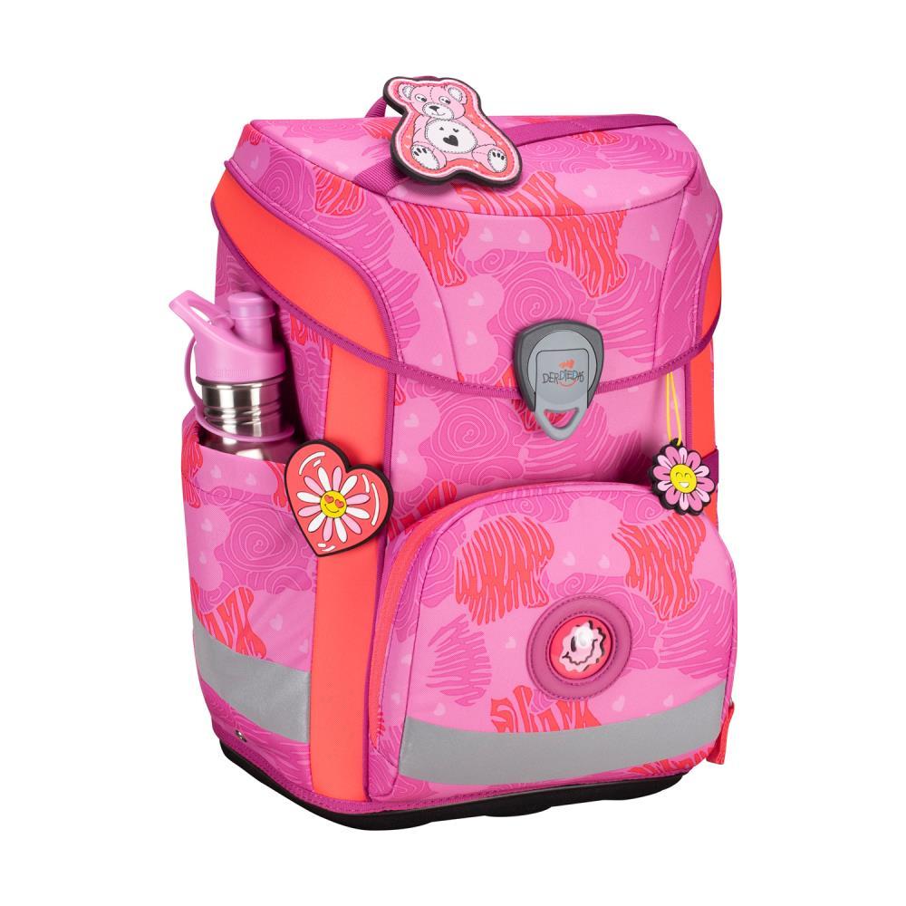 DerDieDas ErgoFlex Easy Roses Schulranzen Set 5tlg.