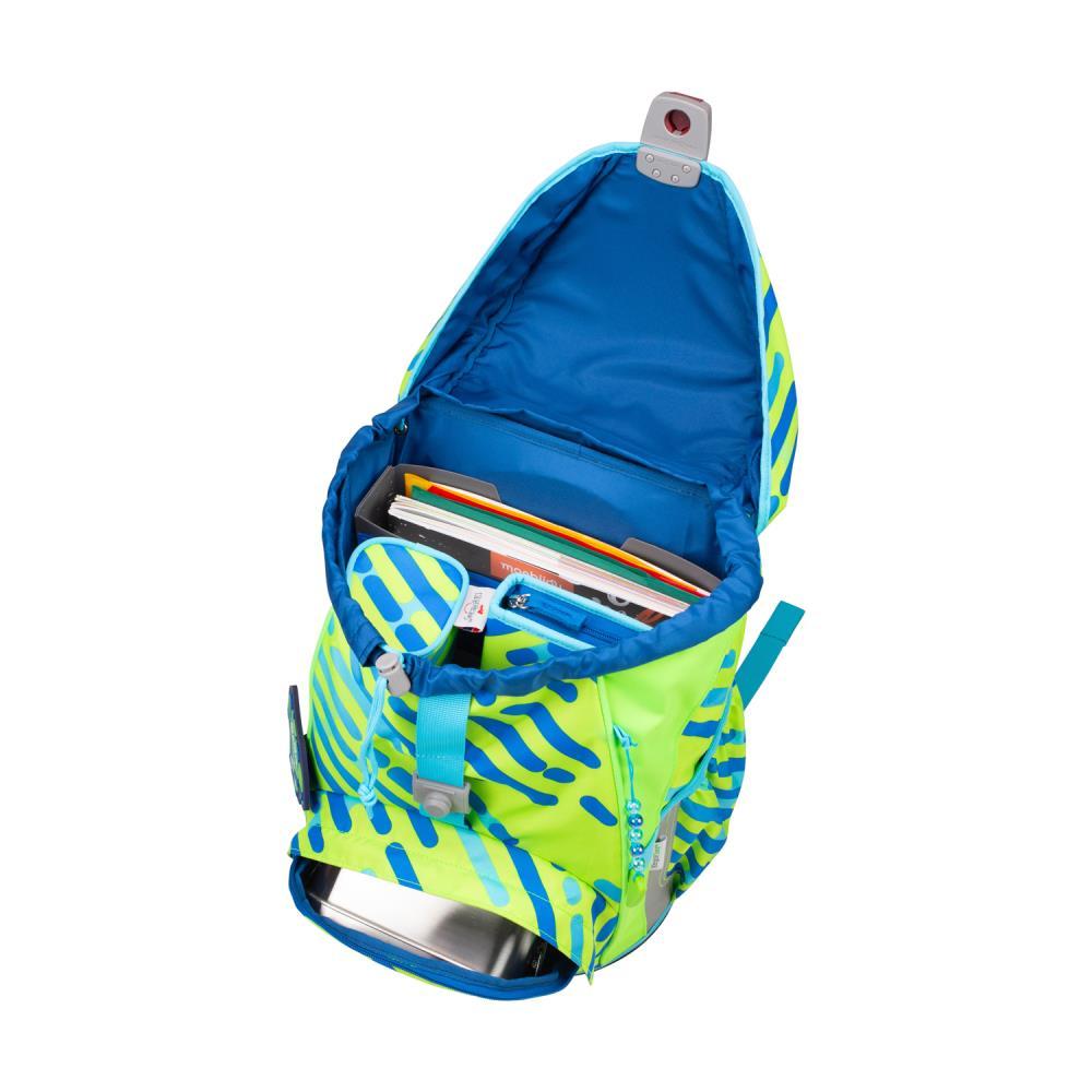 DerDieDas ErgoFlex Neon Monster Limited Edition Schulrucksack Set 5tlg.