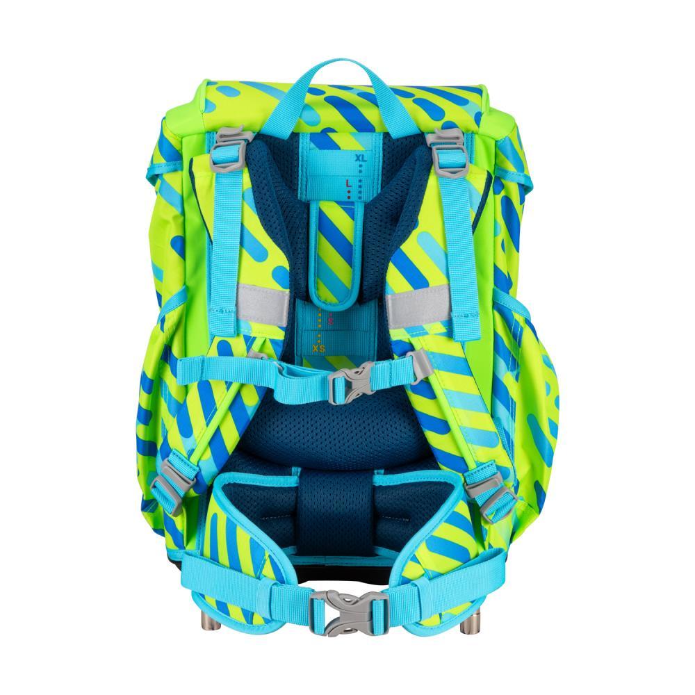 DerDieDas ErgoFlex Neon Monster Limited Edition Schulrucksack Set 5tlg.