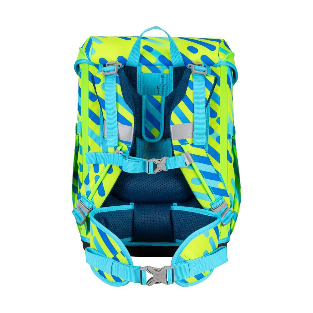 DerDieDas ErgoFlex Easy Neon Monster Limited Edition Schulranzen Set 5tlg.