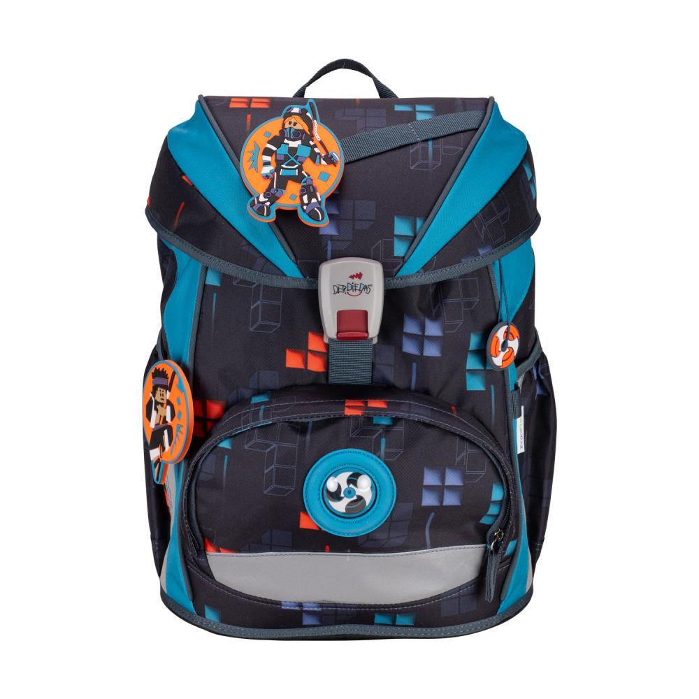 DerDieDas ErgoFlex Light Ninja Fighter Schulrucksack Set 5tlg.