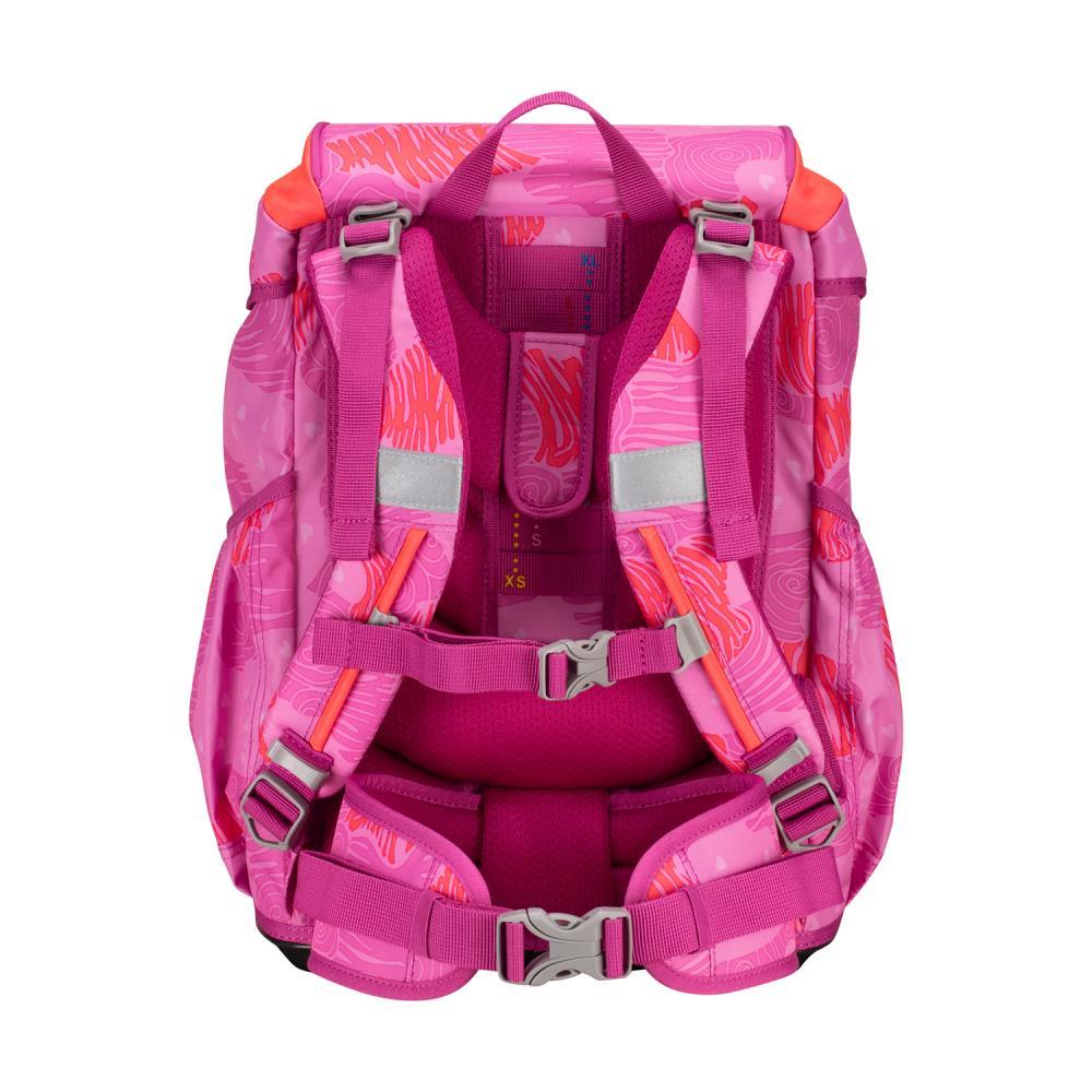 DerDieDas ErgoFlex Light Roses Schulrucksack 5tlg.