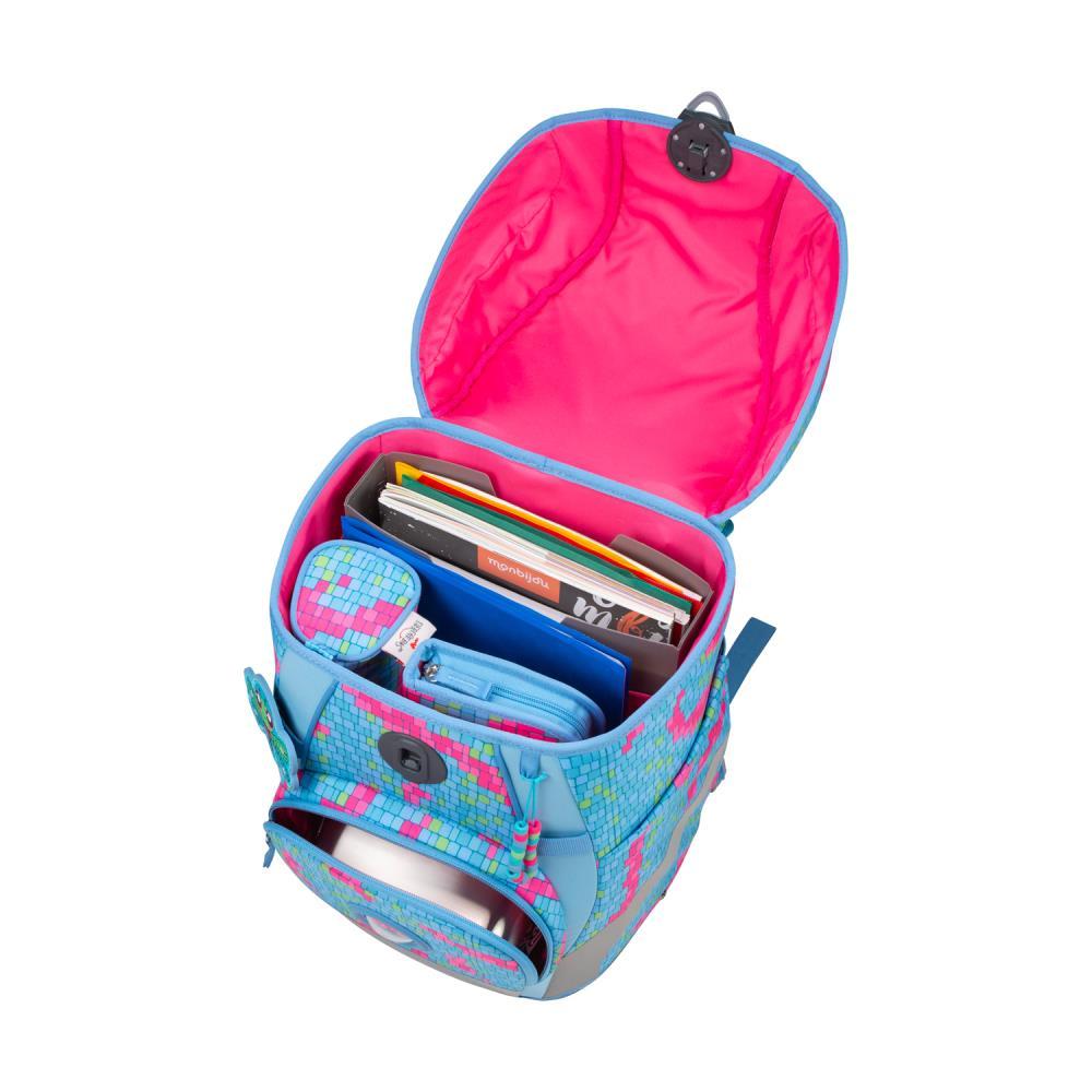 DerDieDas ErgoFlex Tiny Happy Pixel Schulranzen Set 5tlg.