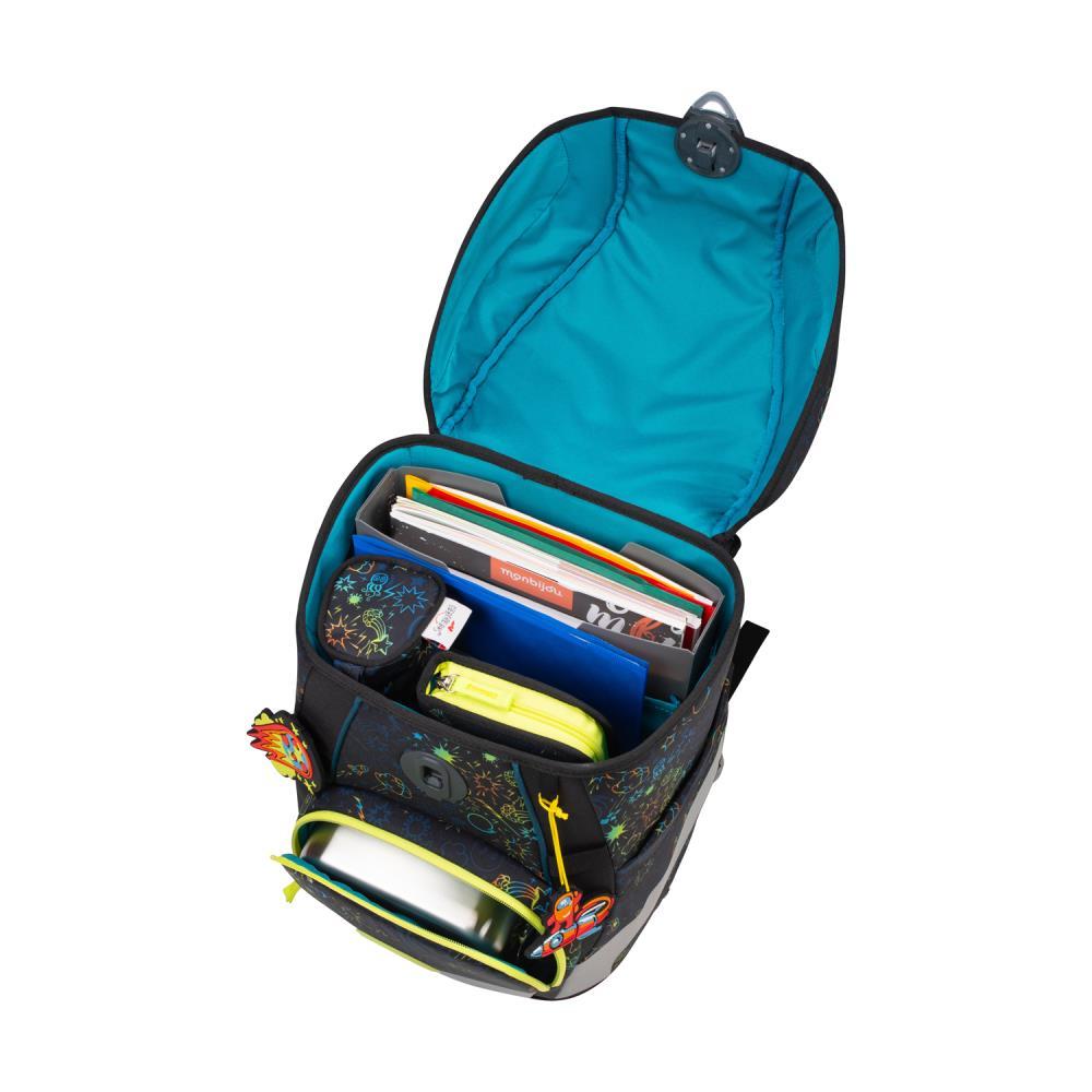 DerDieDas ErgoFlex Tiny LED Crazy Limited Edition Schulranzen Set 5tlg.