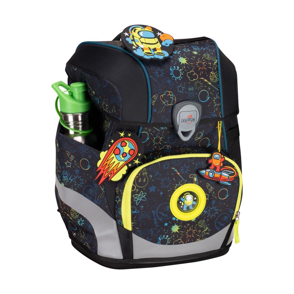 DerDieDas ErgoFlex Tiny LED Crazy Limited Edition Schulranzen Set 5tlg.