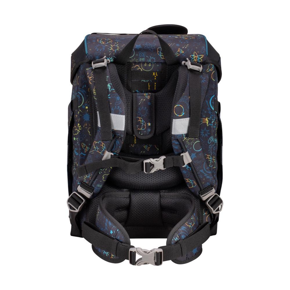 DerDieDas ErgoFlex Tiny LED Crazy Limited Edition Schulranzen Set 5tlg.