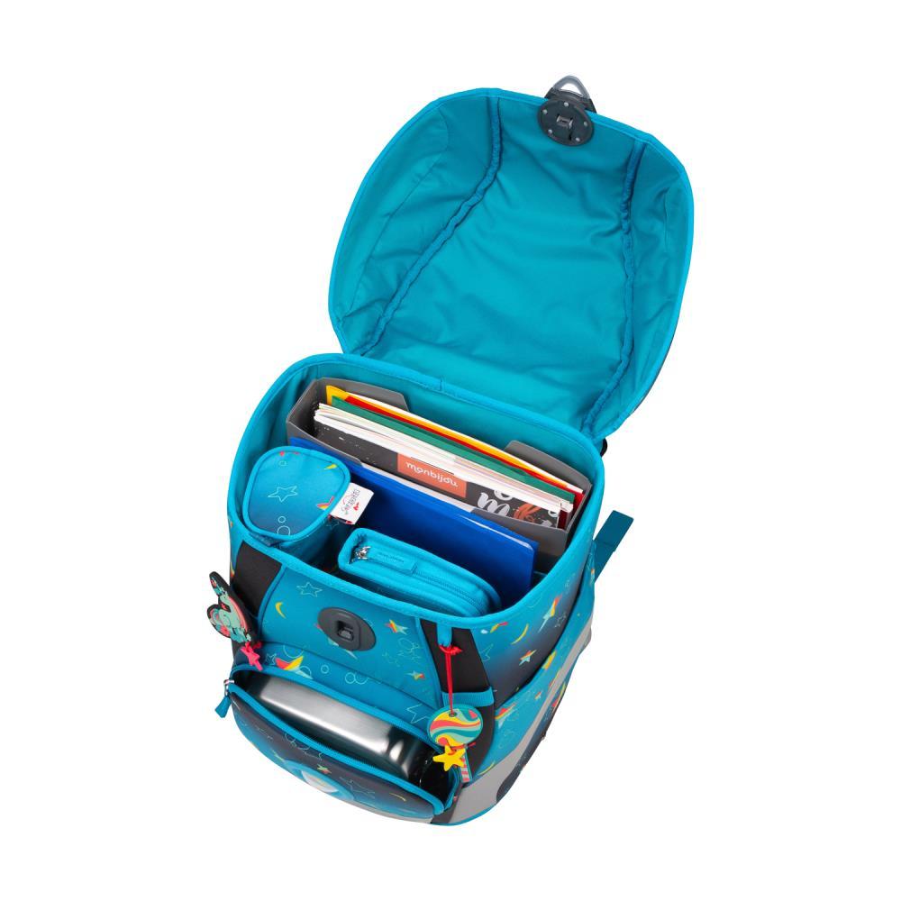 DerDieDas ErgoFlex Tiny LED Rainbow Star Limited Edition Schulranzen Set 5tlg.