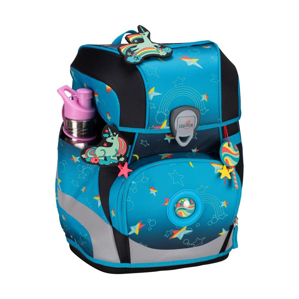 DerDieDas ErgoFlex Tiny LED Rainbow Star Limited Edition Schulranzen Set 5tlg.