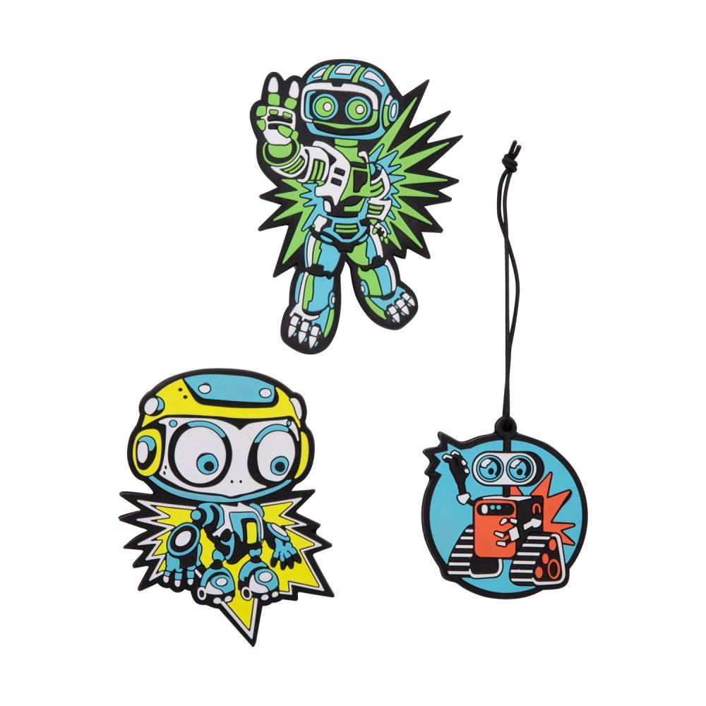 DerDieDas ErgoFlex Tiny Superflash Blue Robot Limited Edition Schulranzen Set 5tlg.