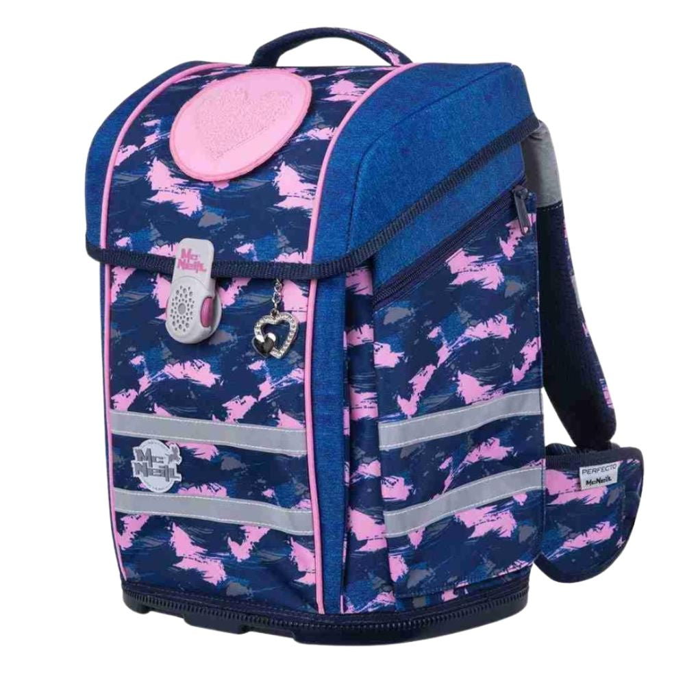McNeill Ergo Perfecto Denim Schulranzen Set 5tlg.