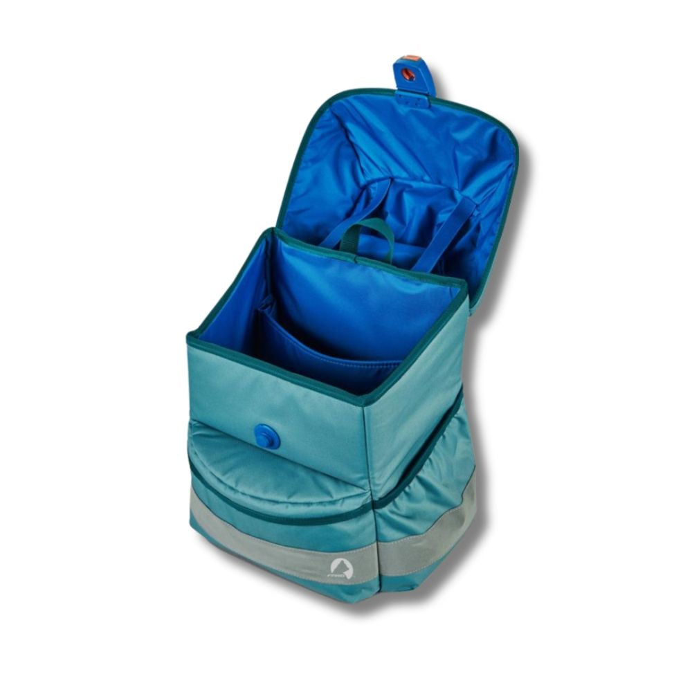 Finkid Buddy Classic Trellis Deep Teal Schulranzen Set 4tlg.