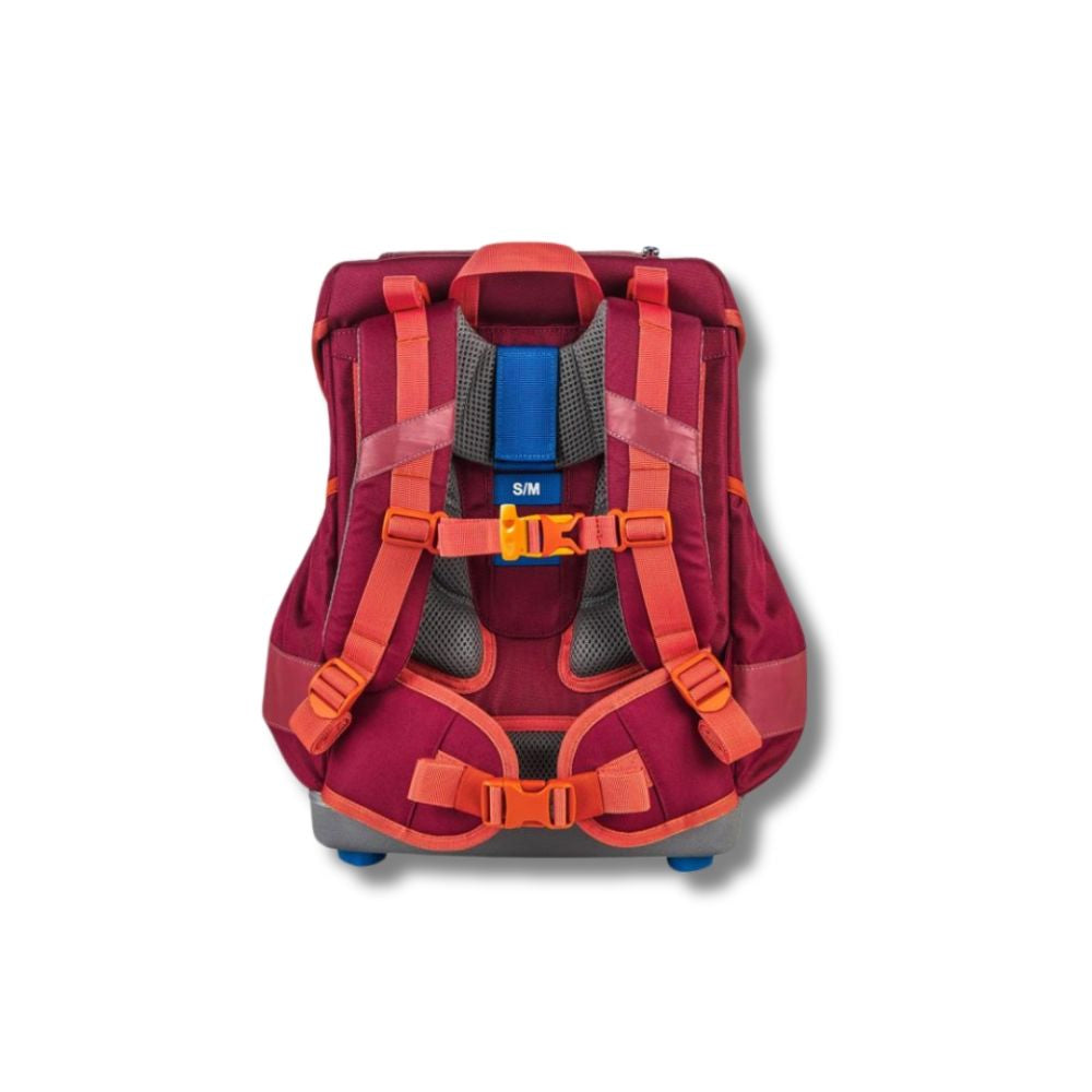Finkid Buddy Classic Beet Red Chilli Schulranzen Set 4tlg.