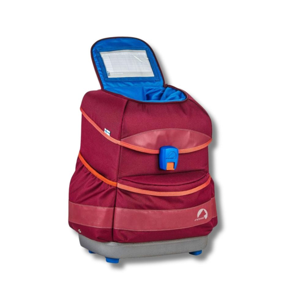 Finkid Buddy Classic Beet Red Chilli Schulranzen Set 4tlg.