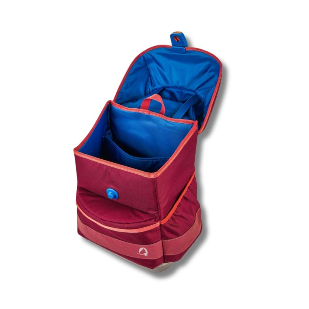 Finkid Buddy Classic Beet Red Chilli Schulranzen Set 4tlg.
