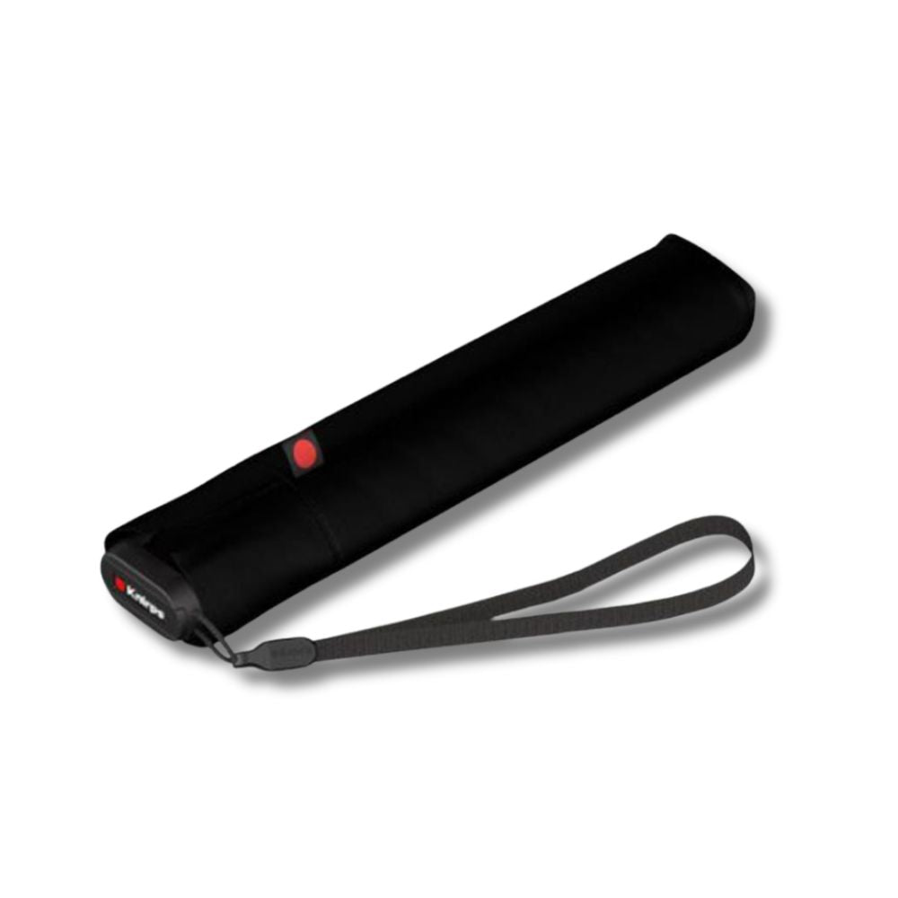 Knirps US.050 Ultra Light Slim Manual Black Regenschirm