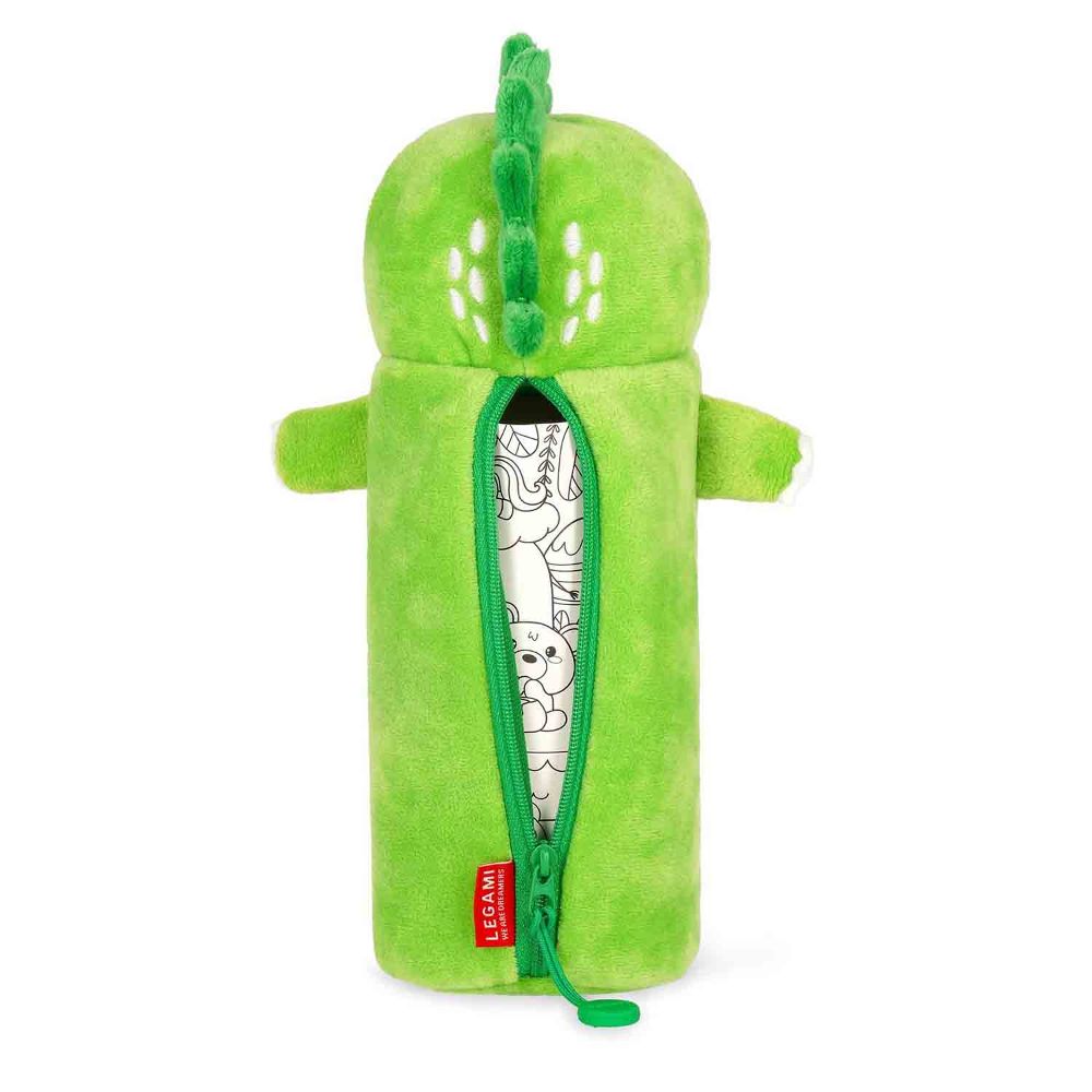 Legami Stifte Etui Plüsch Dino Weihnachtsedition Set 2tlg.