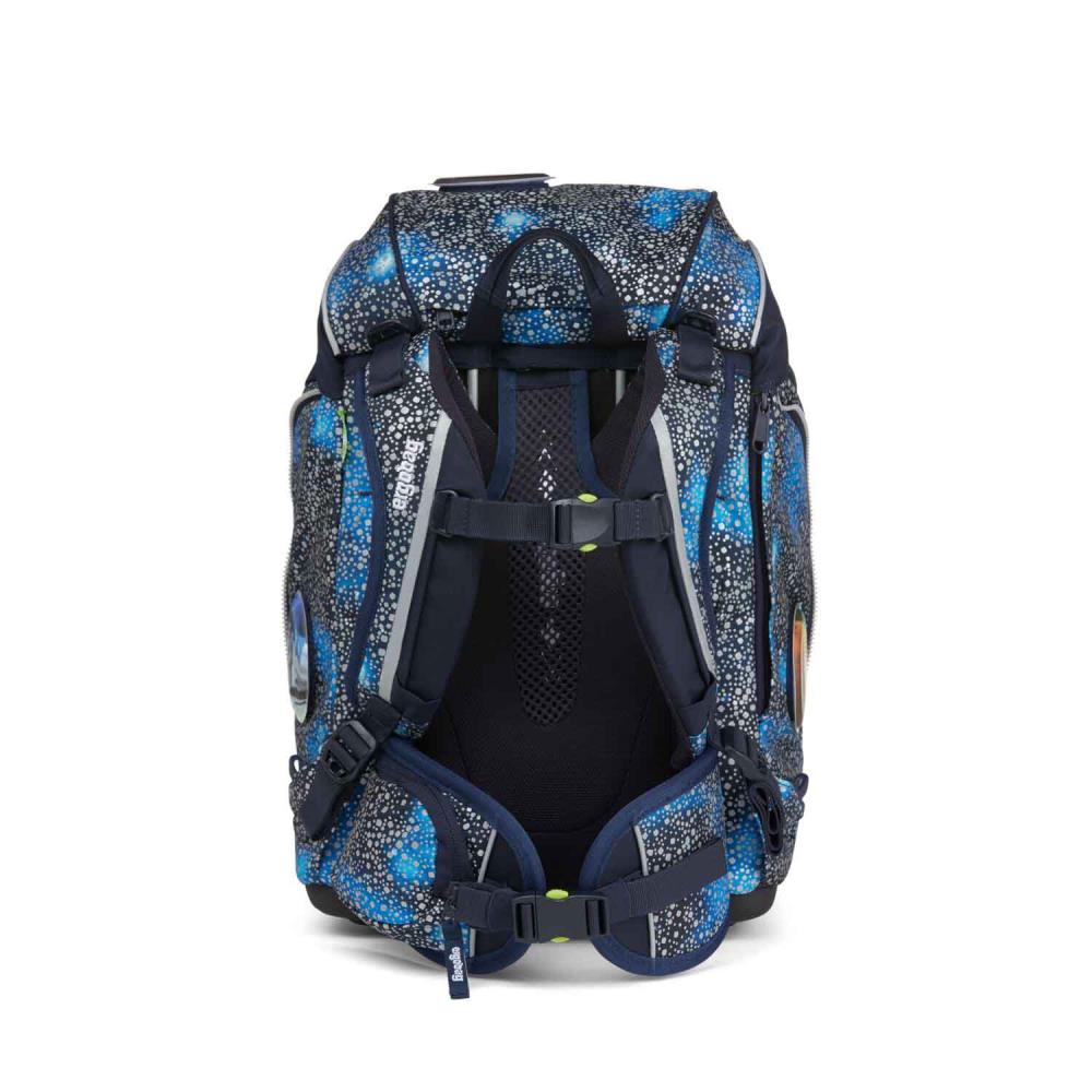 Ergobag Pack Bär Anhalter durch die Galaxis Super Reflex Glow Special Edition Schulrucksack Set 6tlg.