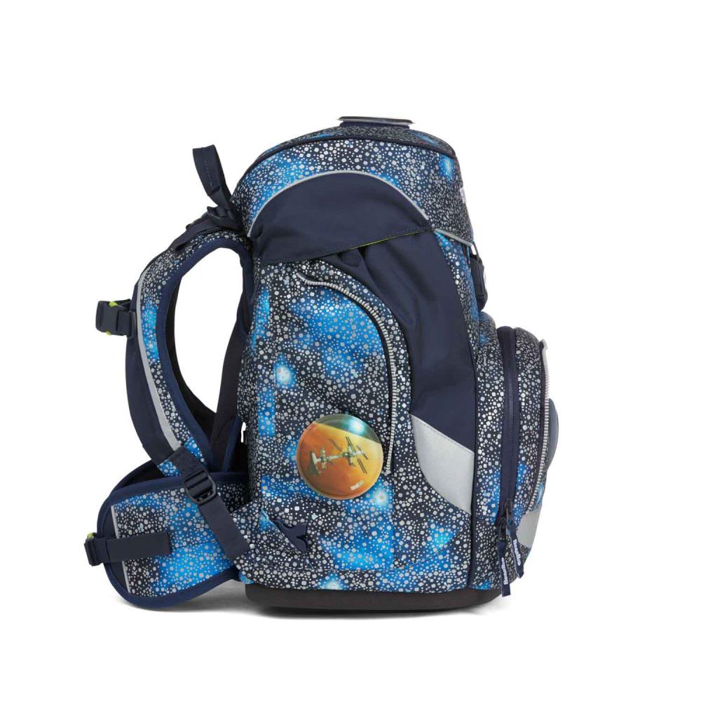 Ergobag Pack Bär Anhalter durch die Galaxis Super Reflex Glow Special Edition Schulrucksack Set 6tlg.