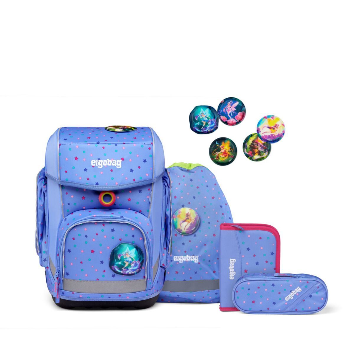 Ergobag Cubo Bärzaubernd Schulranzen Set 5tlg.