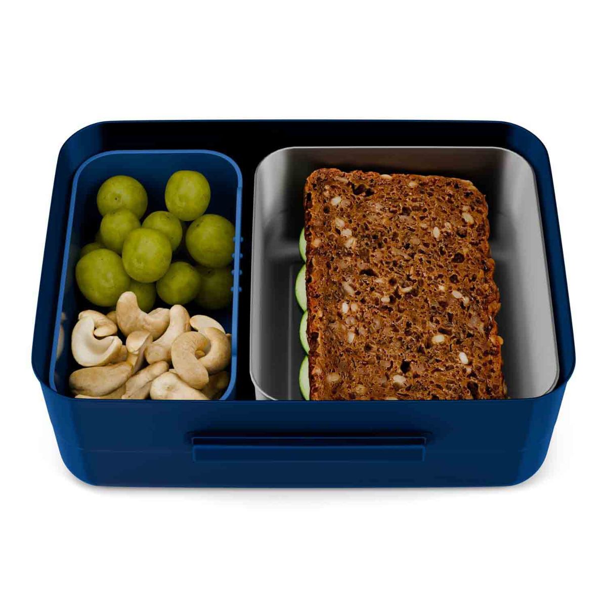 Ergobag Edelstahl Brotdose Fußball 3tlg.