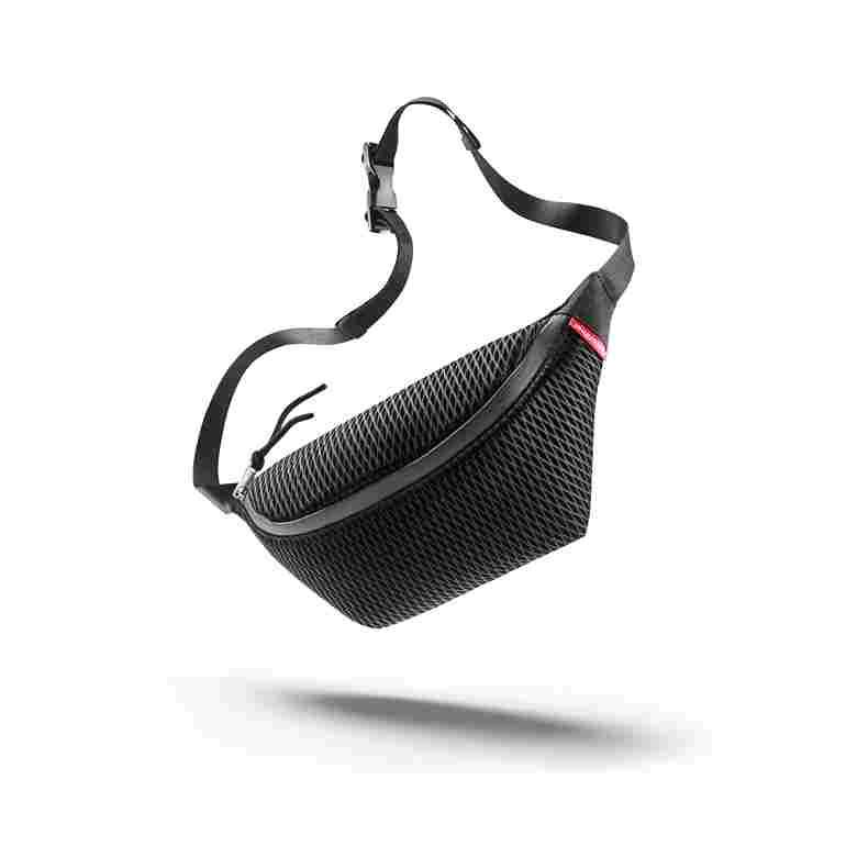 Reisenthel Extralite Beltbag Black Mesh Bauchtasche