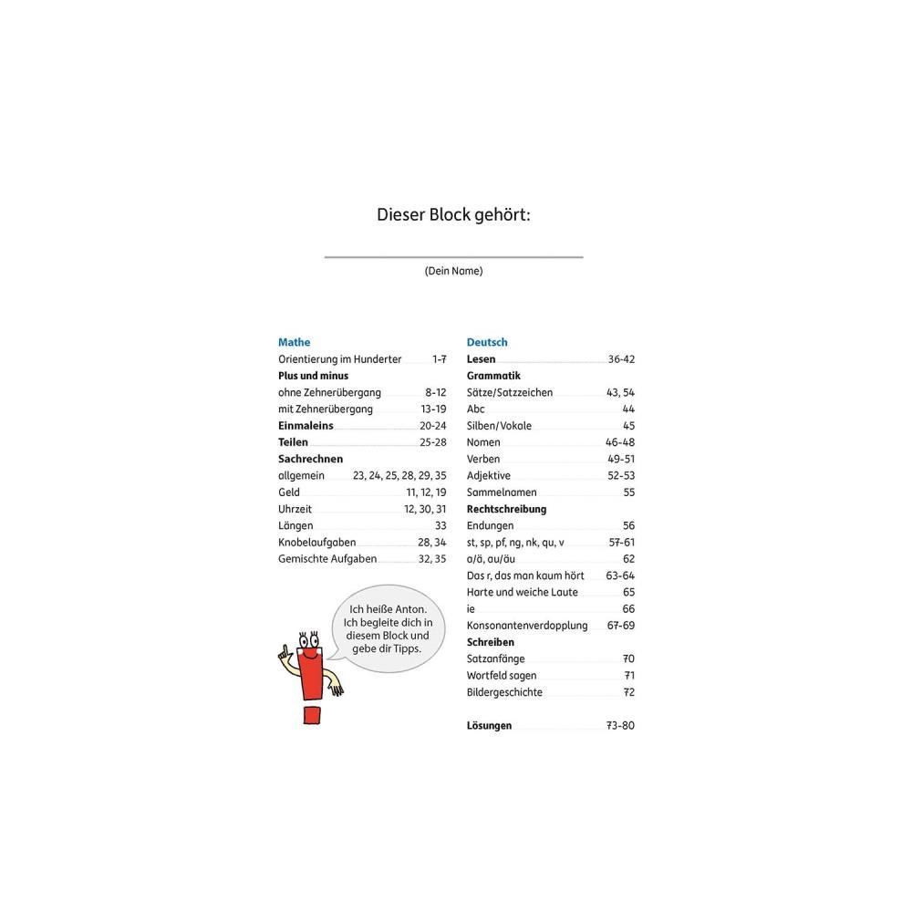 Hauschkaverlag Mathe und Deutsch 2 Band 662
