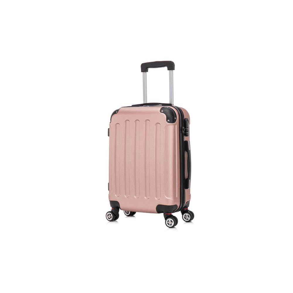 Herolite Tokio Alt Rosa 4-Doppelrollen Trolley Set 4tlg.