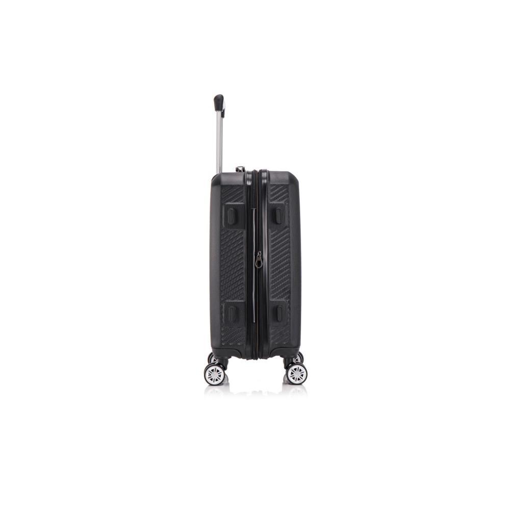 Herolite Berlin Schwarz 4-Doppelrollen Trolley S 57 cm