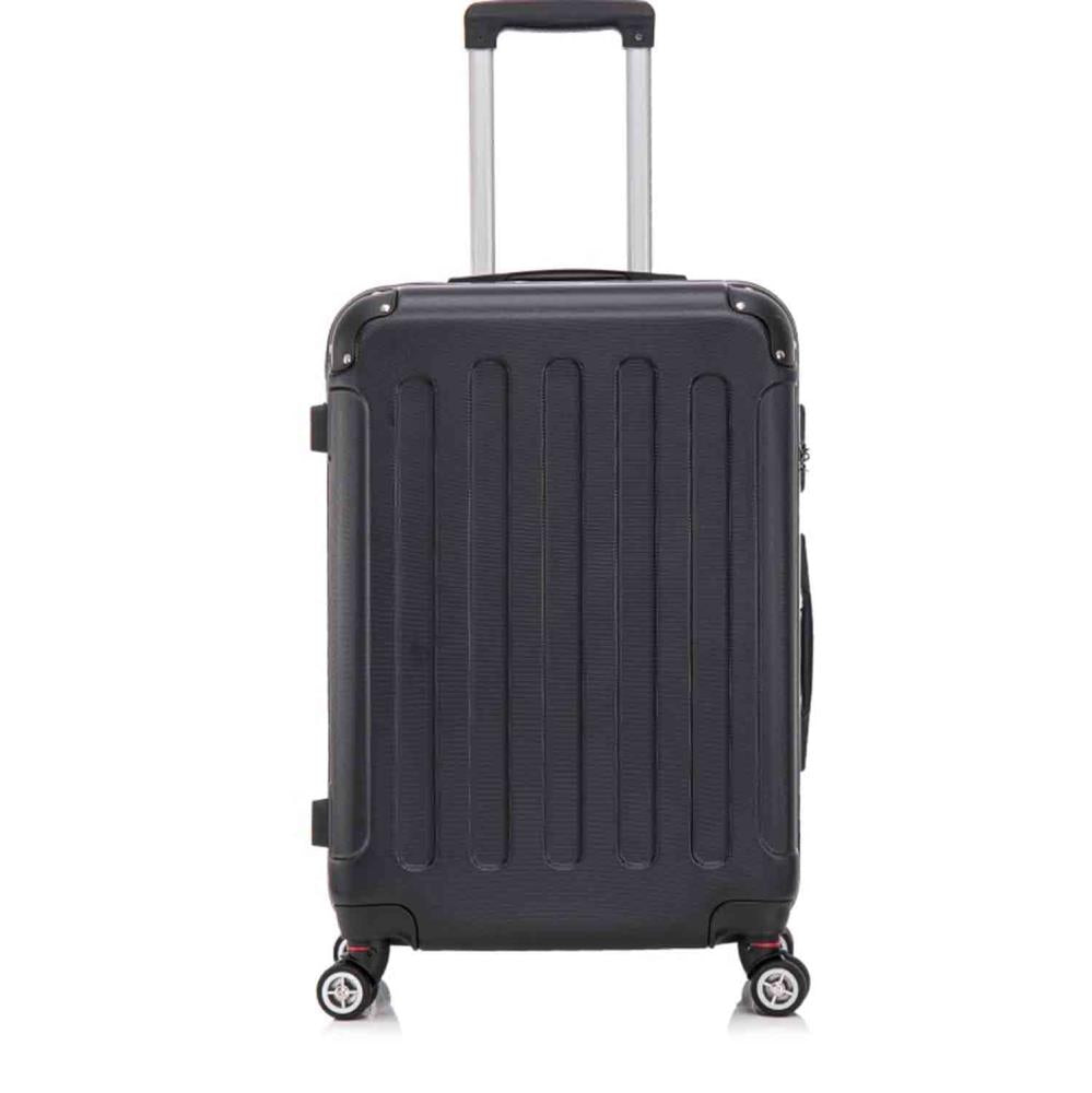 Herolite Hongkong Schwarz 4-Doppelrollen Trolley Set 4tlg.
