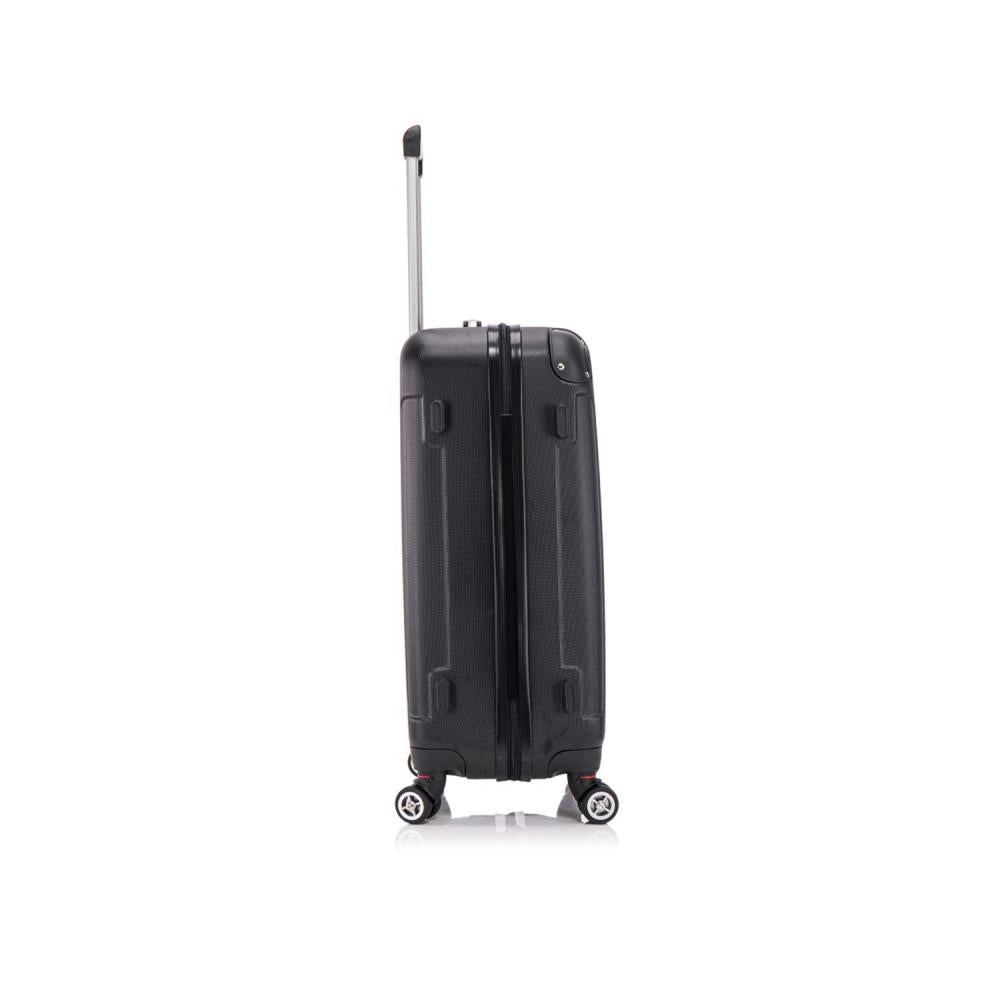 Herolite Hongkong Schwarz 4-Doppelrollen Trolley M 67 cm