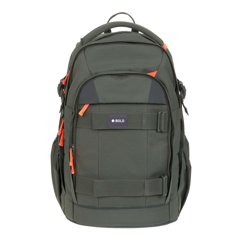 Lässig Bold Origin Dark Olive Schulrucksack