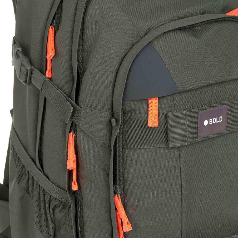 Lässig Bold Origin Dark Olive Schulrucksack